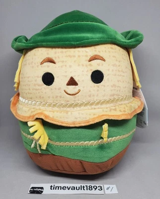 Squishmallows Scarecrow 8" Plush NEW Wizard Of Oz WICKED 85th Anniversary  - Image 1 of 4