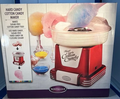 Nostalgia Retro Hard Candy Cotton Candy Maker Excellent Condition - Image 1 of 4