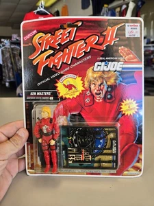Street Fighter 2 Gi Joe Ken Actionfigur Vintage 1993 Hasbro Originalverpackt - Bild 1 von 7