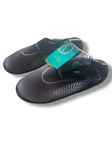 Scarpe Uomo Sea Aqua - Free Spirit - Nero/Grigio - Taglia 11-12 - Nuove Etichette - Foto 1 di 8