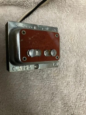 NuTone #N-101 Class 2 Doorbell Transformer 120v - 16v 10va Thermally Protected - Image 1 of 3
