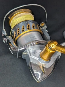 Carrete giratorio Shimano Stella SW5000XG con línea de 300 yardas 80 lb - agua salada premium - Imagen 1 de 9
