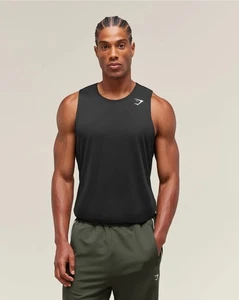 Camiseta sin mangas Gymshark ARRIVAL negra GMSR4745 talla XL - Imagen 1 de 5