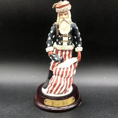 Duncan Royale History Of Santa Civil War Patriotic Limited Ed Mini 6.5" T 1988 - Image 1 of 4