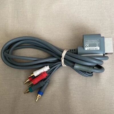 OEM Microsoft Xbox 360 HD AV TV Component Composite Cable X810972-002 - Image 1 of 4