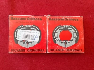 2 Satz Bremsbacken Atala Rizzato Mofa 25, Grimeca, Zweirad Roth, Neu, Selten! - Bild 1 von 6