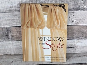 1997 Windows With Style Do it Yourself Window Treatments Paperback - Foto 1 di 4