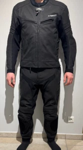 Motorcycle Suit by Held Size 60 Motorbike Suit Leather Suit HRD Excellent Condition 5614-00 - Picture 1 of 12
