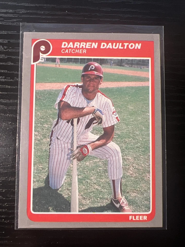 1985 Fleer Update #U-33 Darren Daulton RC Phillies Rookie - Image 1 of 1