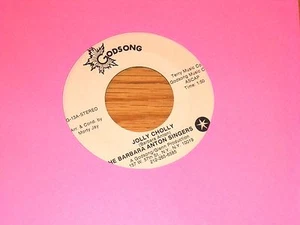 STEREO CHRISTMAS 45 RPM - BARBARA ANTON SINGERS - GODSONG 138 - "JOLLY CHOLLY" - Imagen 1 de 2