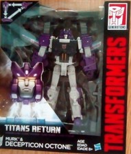 TRANSFORMERS TITANS RETURN MURK & DECEPTION OCTONE ACTION FIGURE