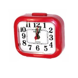 Travel Alarm Clock Battery Operated Analog 12 Hours Easy to Set Smart Design - Picture 1 of 5