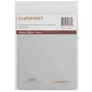 Metal Shim Plate Compatible with Cuttlebug Die Cutting Machine 5.87 x 7.75" - Picture 1 of 7