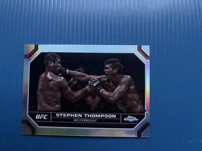2024 Topps Chrome UFC - Prism Refractor #180 Stephen Thompson - Image 1 of 2