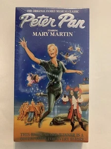 Peter Pan (1960 TV Movie) - VHS - Sealed - 1990 Edition - Picture 1 of 6
