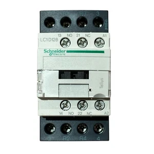 Schneider Electric LC1D128C7 TeSys Contactor 4P - 32V AC coil 2NO 2NC 5.5kW - Picture 1 of 6