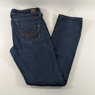 X2 Skinny W01 Ulta Low Rise Blue Denim Jeans Womens Size 4R - Image 1 of 4