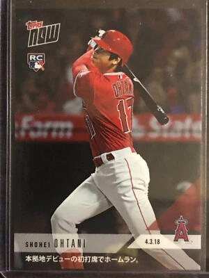 2018 Topps Now #32J Shohei Ohtani Los Angeles Angels RC - Image 1 of 2