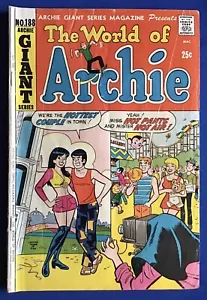 World Of Archie #188 (1971) Archie Giant Series - “Hot Pants Cover” - En muy buena condición - Imagen 1 de 12