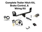 Complete Trailer Hitch Kit Wiring Kit And Brake Control Fits A Bmw X5 2007 2018