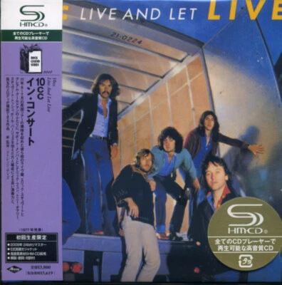 10CC - " Live And Let Live " (1977/2008) Japan Mini LP SHM 2 CD UICY-93818/9 - Bild 1 von 2
