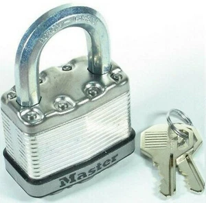 "Master Lock M5KA KEYED 2747, 2" grillete de carburo carrocería 0 bordes 0 ver $25 ¡Envío gratuito! - Imagen 1 de 4