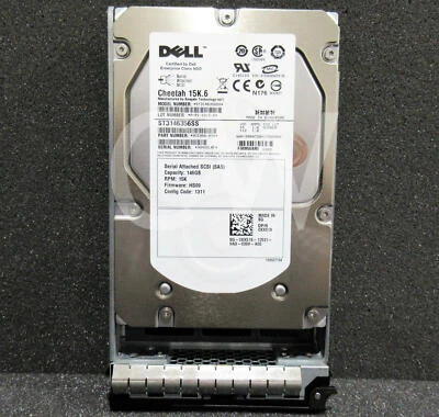 0XX518 Dell ST3146356SS CHEETAH 15K.6 146GB 15K 3Gb/s 3.5"SAS Hard Drive - Image 1 of 2