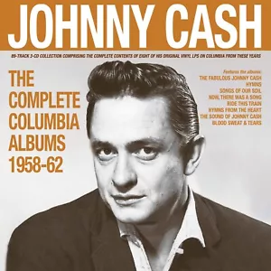 JOHNNY CASH New Sealed Ltd Ed 2025 COMPLETE COLUMBIA ALBUMS 3 CD BOXSET - Picture 1 of 1