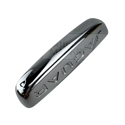 Jaguar controle remoto chave inteligente substituição tampa acabamento cromado XE XF XJ C2D33135 - Imagem 1 de 4