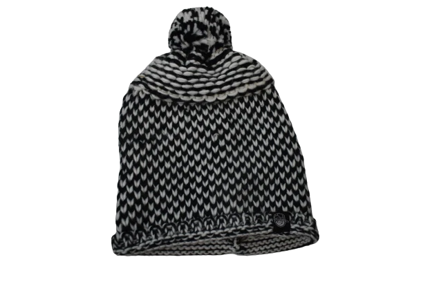 NEFF Youth Boys Johnny Black/White Beanie Knit Hat New - Image 1 of 1