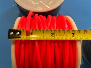 SPOOL OF PINK 1/0 SURGICAL-Grade TUBING FOR FISHING/ RIGS-160-ft roll - Picture 1 of 4