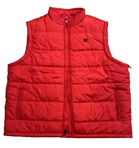 Champion Mens All City Vest Red Size 2XL New - Picture 1 of 7