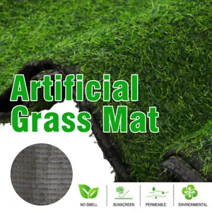 1m,2m,3m,4m Artificial Grass Natural and Realistic Looking Fake Lawn Astro Turf - Picture 1 of 18