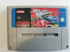 Super nintendo game rock'n roll racing
