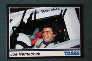 Nascar Driver Joe Nemechek signed / autographed 1991 Traks racing card VINTAGE-- - Picture 1 of 1