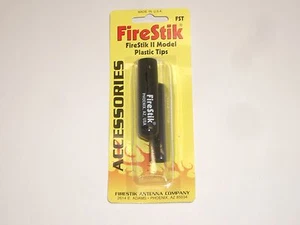 TAPA PUNTA DE PLÁSTICO DE REPUESTO FIRESTIK FST-B NEGRA PARA ANTENA FIRESTIK II CONJUNTO DE 2 piezas - Imagen 1 de 3