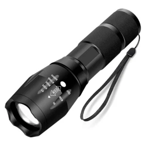 Linterna LED Portátil con Zoom LED T6 XML DE 1200LM | Resistente lluvia IP 65 - Imagen 1 de 10