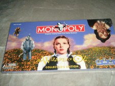 THE WIZARD OF OZ MONOPOLY BY PARKER BROTHERS-COLLECTOR'S EDITION - BRAND NEW 