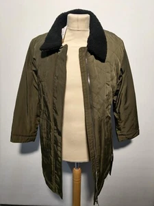 Green Winter Coat Jacket For Men Claudie Pierlot Size 40 - Picture 1 of 6