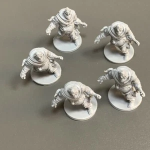 5x Fatties Zombie Minaitures Walking Of the Dead Zombicide Board Game DND Toys - Picture 1 of 4