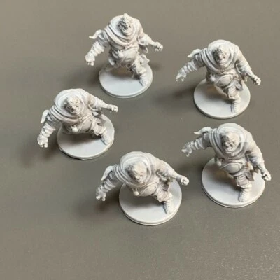 5x Fatties Zombie Minaitures Walking Of the Dead Zombicide Board Game DND Toys - Image 1 of 4