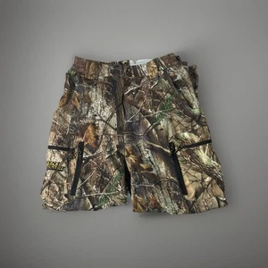 Scent blocker Realtree Road Trips Camo Pants Mens L Fleece Cargo Camo Hunting - Picture 1 of 4