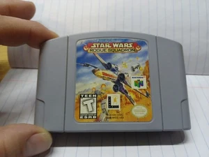Star Wars: Rogue Squadron (Nintendo 64, 1998) solo cartucho - probado - Imagen 1 de 6