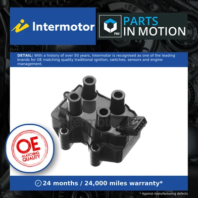 Ignition Coil fits VAUXHALL VECTRA B 2.0 95 to 01 X20XEV Intermotor 1208071 New - Image 1 of 4