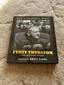 Fuzzy Thurston Hardcover Book What A Wonderful World Signed ‘Chuck’ - Bild 1 von 4