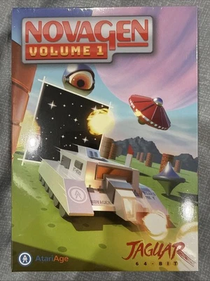 Novagen Volume 1 Atari Jaguar Cartridge Complete New - Image 1 of 2