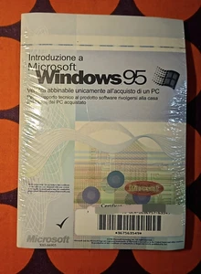 Microsoft Windows 95 con funzionalità USB - ITALIANO - CD ROM - SIGILLATO NUOVO! - Zdjęcie 1 z 2