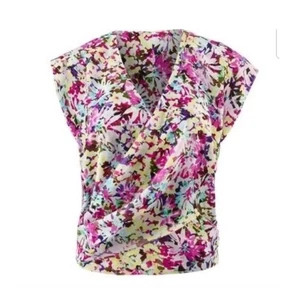 Cabi 5211 Eden Floral Wrap Acuarela Top Talla M - Imagen 1 de 12