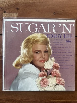 Peggy Lee Sugar 'N' Spice Vinyl LP 1962 Capitol T-1772 Country VG+/VG+ - Image 1 of 4