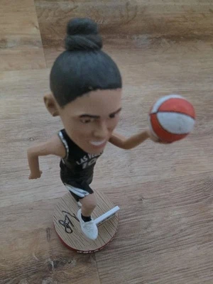 Kelsey Plum Signed Autographed Las Vegas Aces Bobblehead WNBA Rare No COA - Image 1 of 4